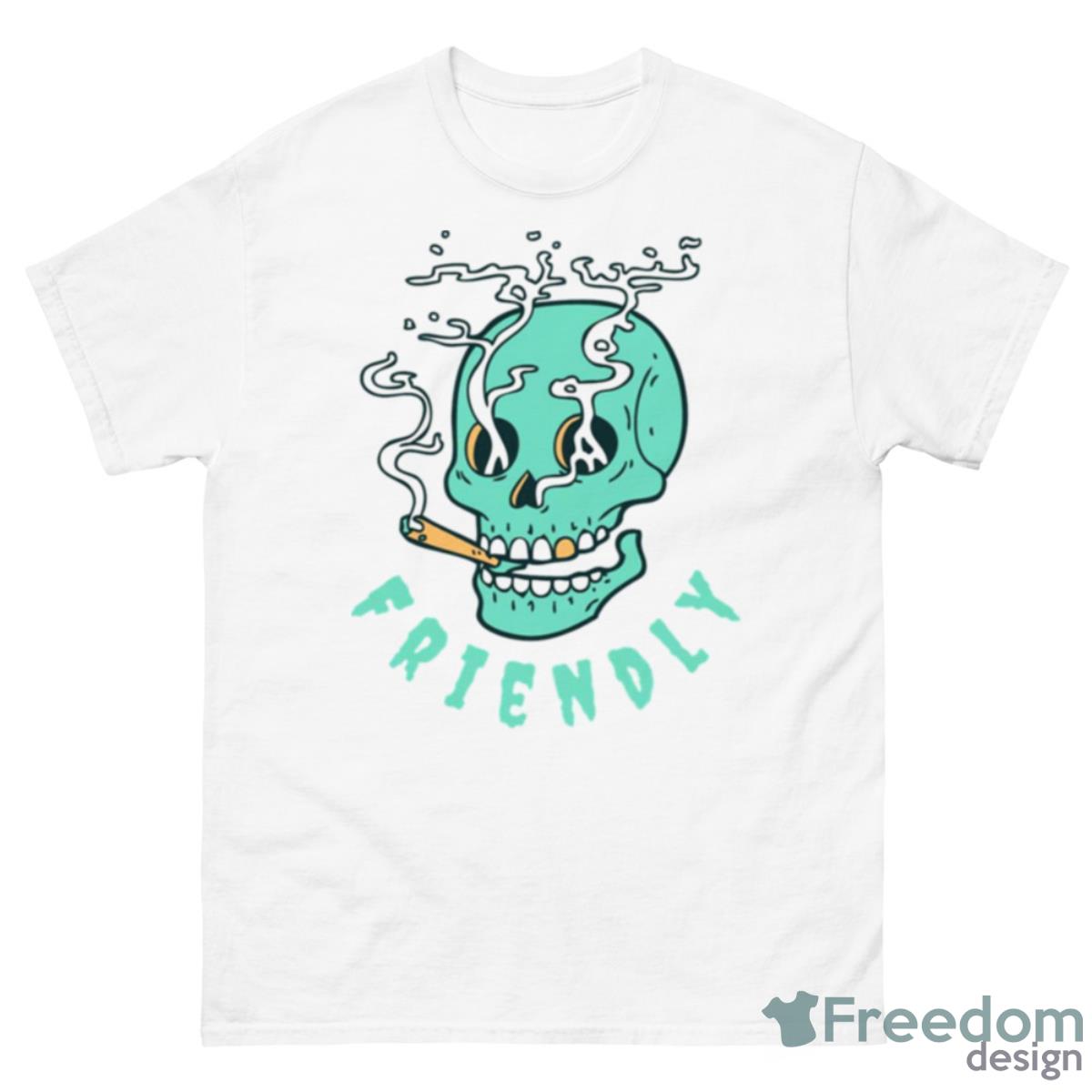 Friendly Happy 420 Shirt - 500 Men’s Classic Tee Gildan