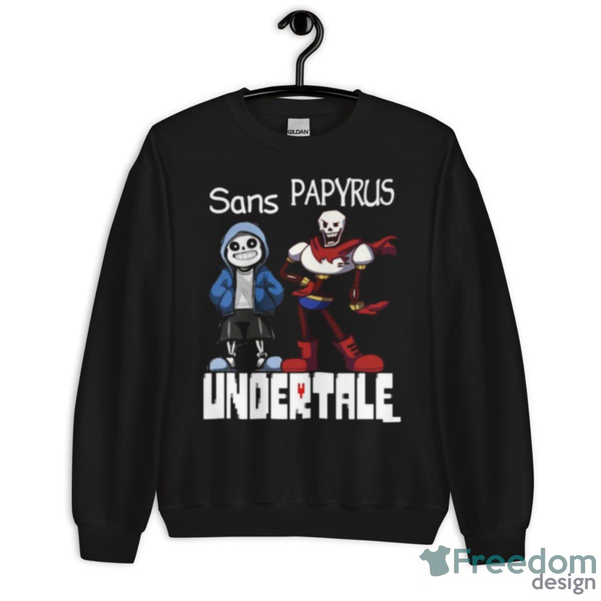 Friends Sans And Papyrus Undertale Shirt - Unisex Crewneck Sweatshirt Friends Sans And Papyrus Undertale Shirt - Unisex Crewneck Sweatshirt