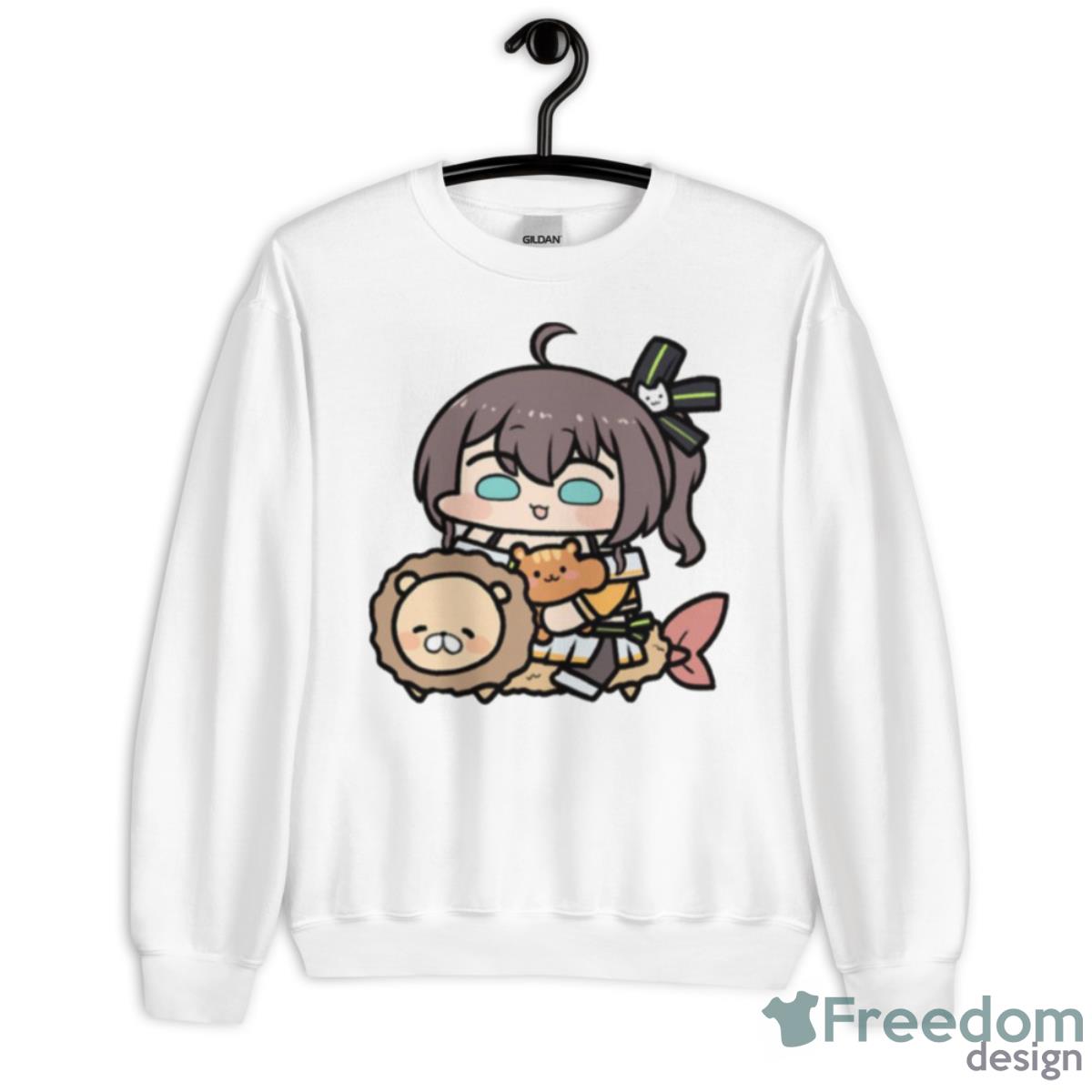 Funny Friend Natsuiro Matsuri Hololive Shirt - Unisex Heavy Blend Crewneck Sweatshirt