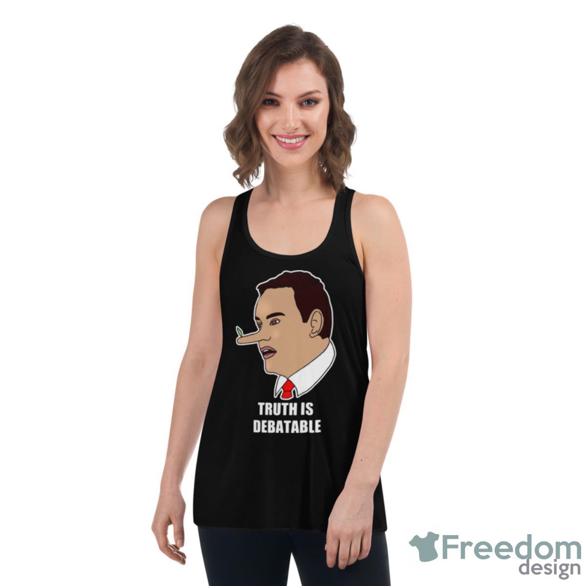 Funny George Santos Congressman Truth Is Debatable Shirt image Funny George Santos Congressman Truth Is Debatable Shirt