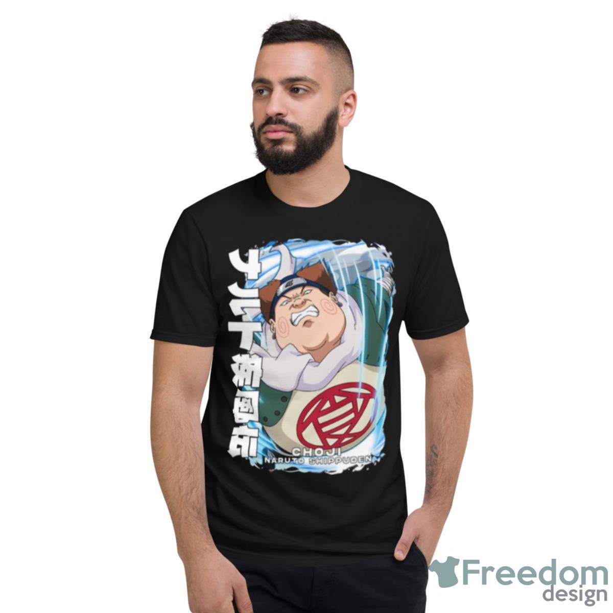 Funny Moment Choji Akimichi Naruto Shippuden Shirt - Short Sleeve T-Shirt