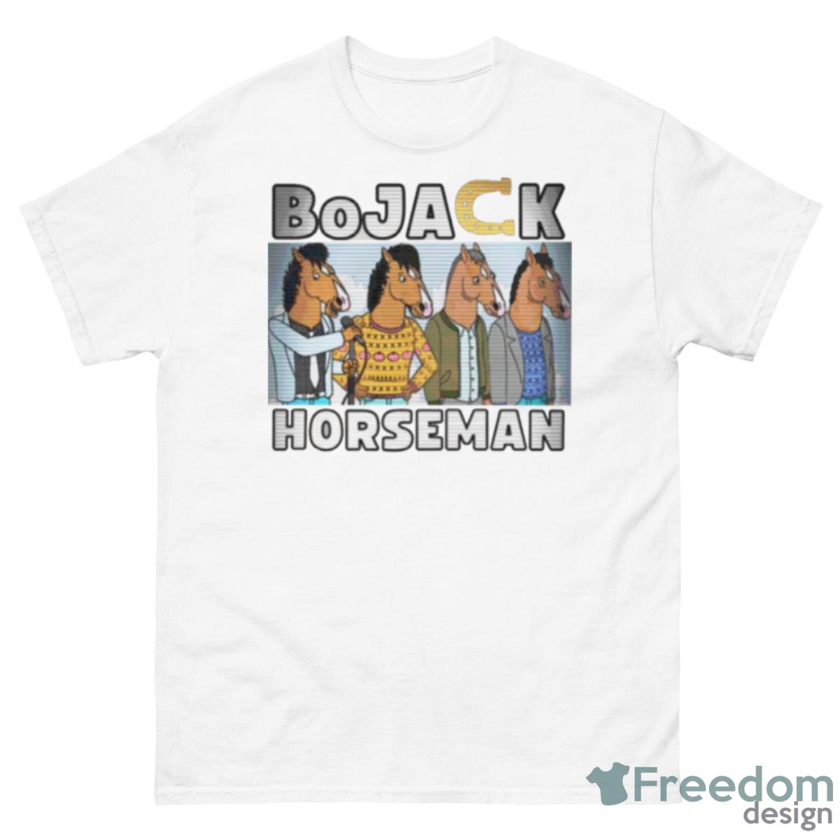 Funny Squad Mugshot Bojack Horseman Shirt - 500 Men’s Classic Tee Gildan