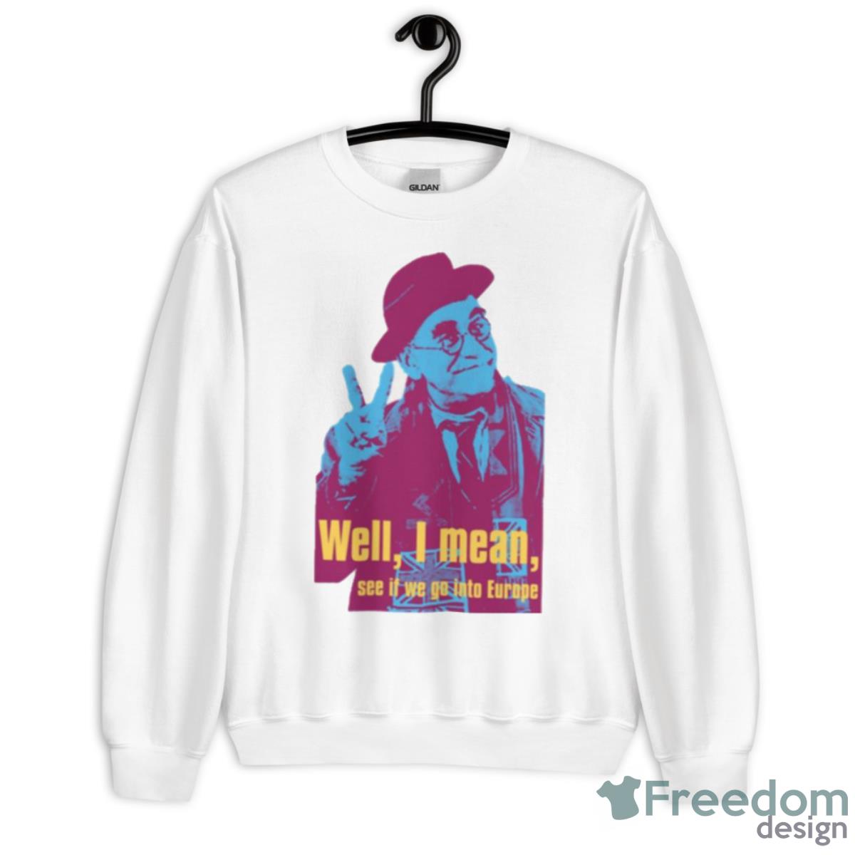 Garnett Till Death Us Do Part Retro Alf Shirt - Unisex Heavy Blend Crewneck Sweatshirt