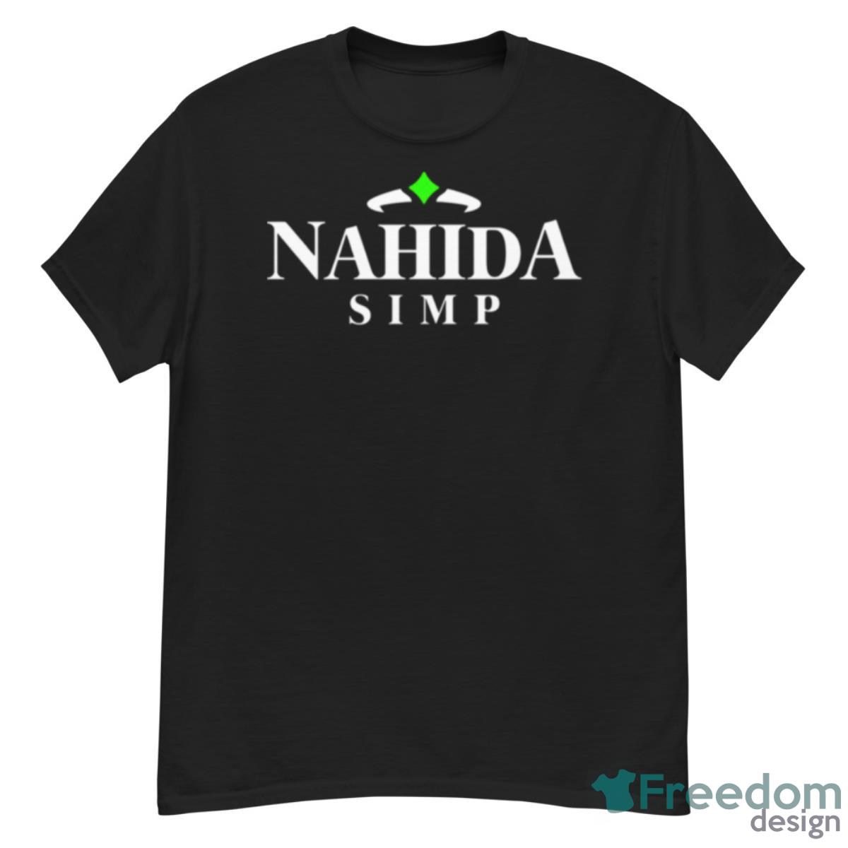 Genshin Impact Nahida Simp White Design Shirt - G500 Men’s Classic T-Shirt