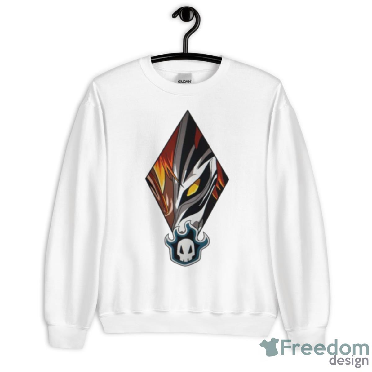 Geometric Art Anime Bleach Shirt - Unisex Heavy Blend Crewneck Sweatshirt