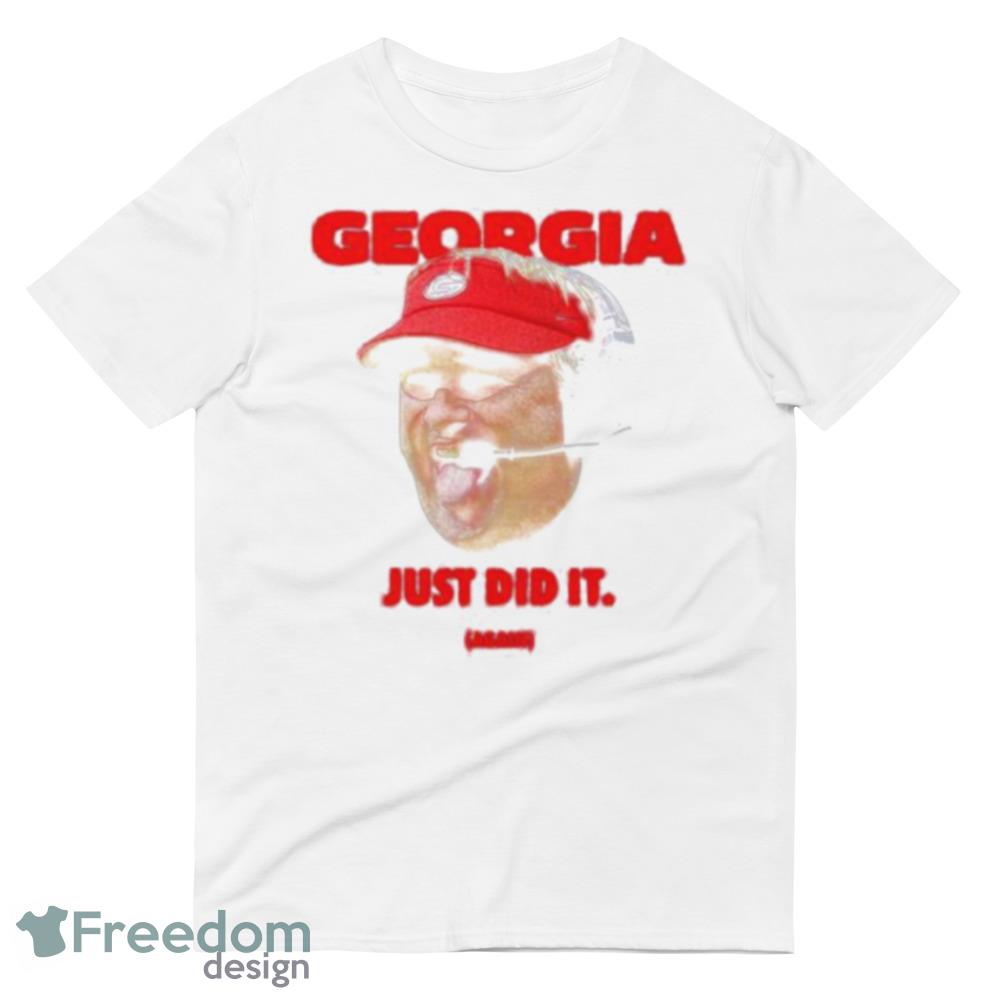 Georgia Just Did It Again T Shirt - Womens Flowy Racerback Tank Georgia Just Did It Again T Shirt - Womens Flowy Racerback Tank