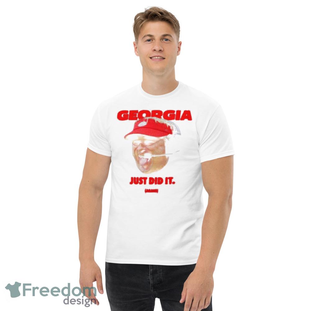 Georgia Just Did It Again T Shirt - Womens Relaxed Short Sleeve Jersey Tee Georgia Just Did It Again T Shirt - Womens Relaxed Short Sleeve Jersey Tee