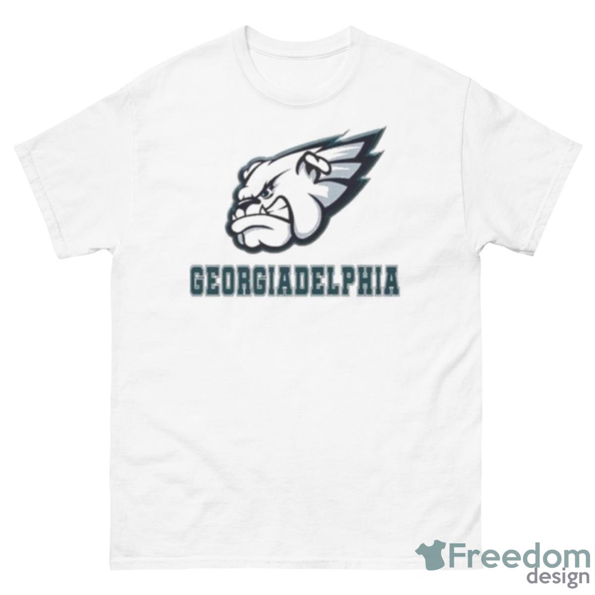 Georgiadelphia Fly Dawgs Fly – Fly Eagles Fly 2023 Shirt - 500 Men’s Classic Tee Gildan