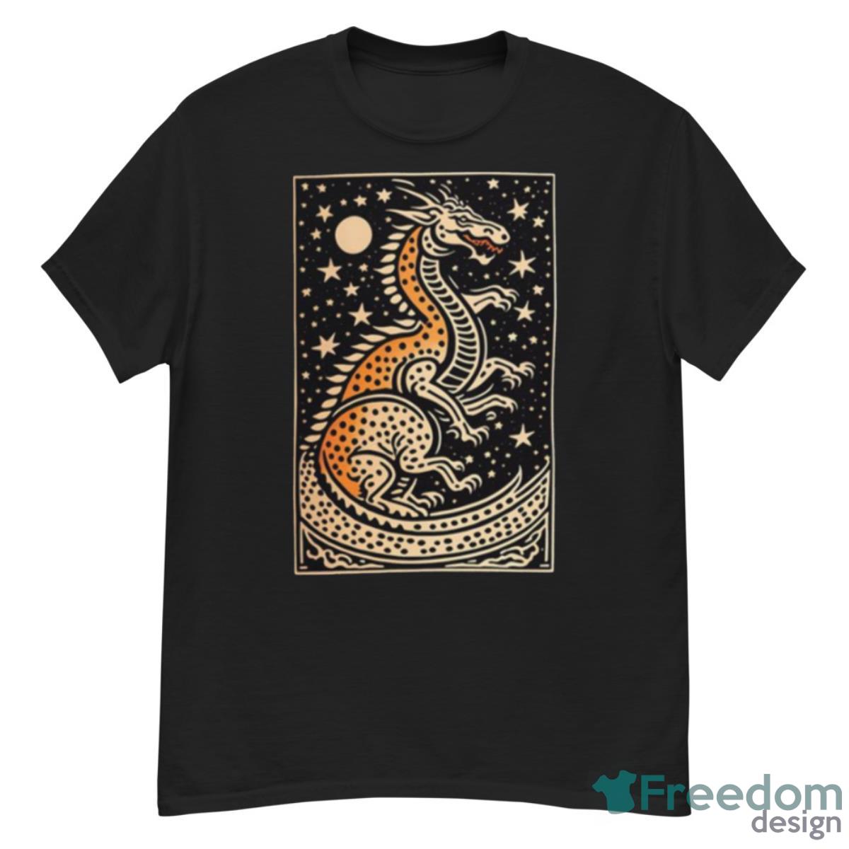 Get Lost Dragon In Space Art Shirt - G500 Men’s Classic T-Shirt
