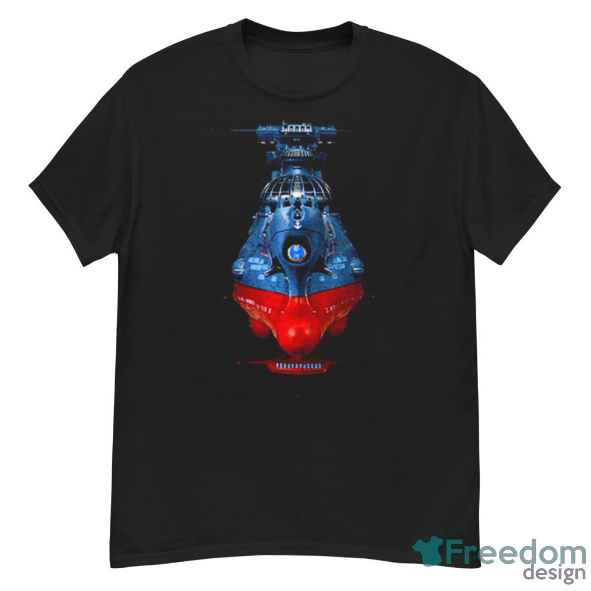 Ginga Battleship Yamato Distressed Star Blazers Shirt - G500 Men’s Classic T-Shirt