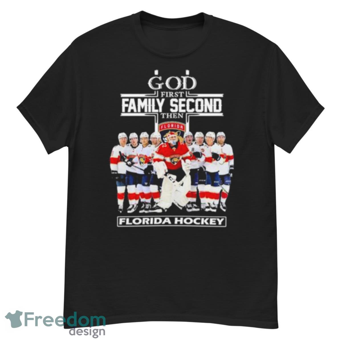 God First Family Second Then Florida Panthers Hockey 2023 Season Shirt - G500 Men’s Classic T-Shirt