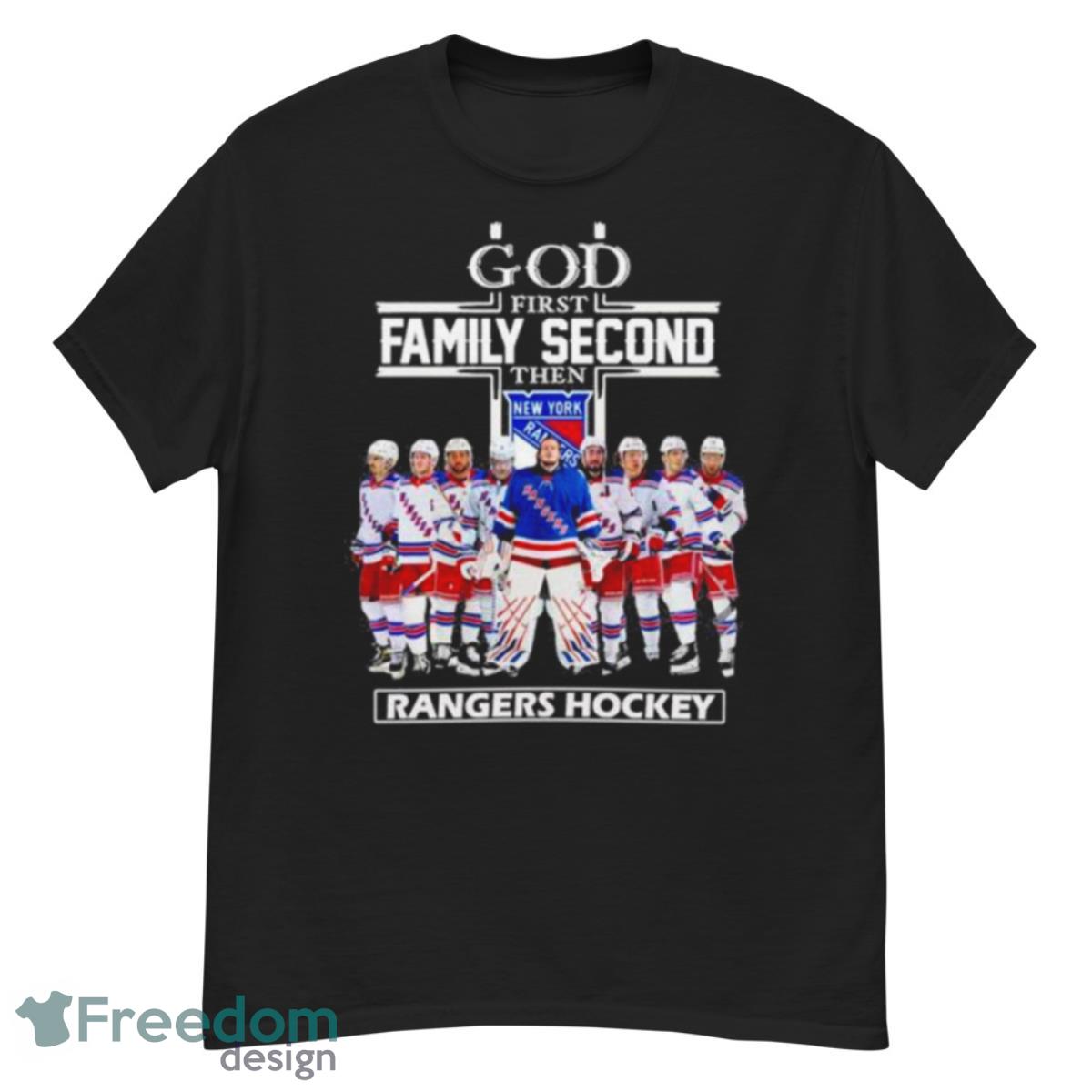 God First Family Second Then New York Rangers 2023 Shirt - G500 Men’s Classic T-Shirt