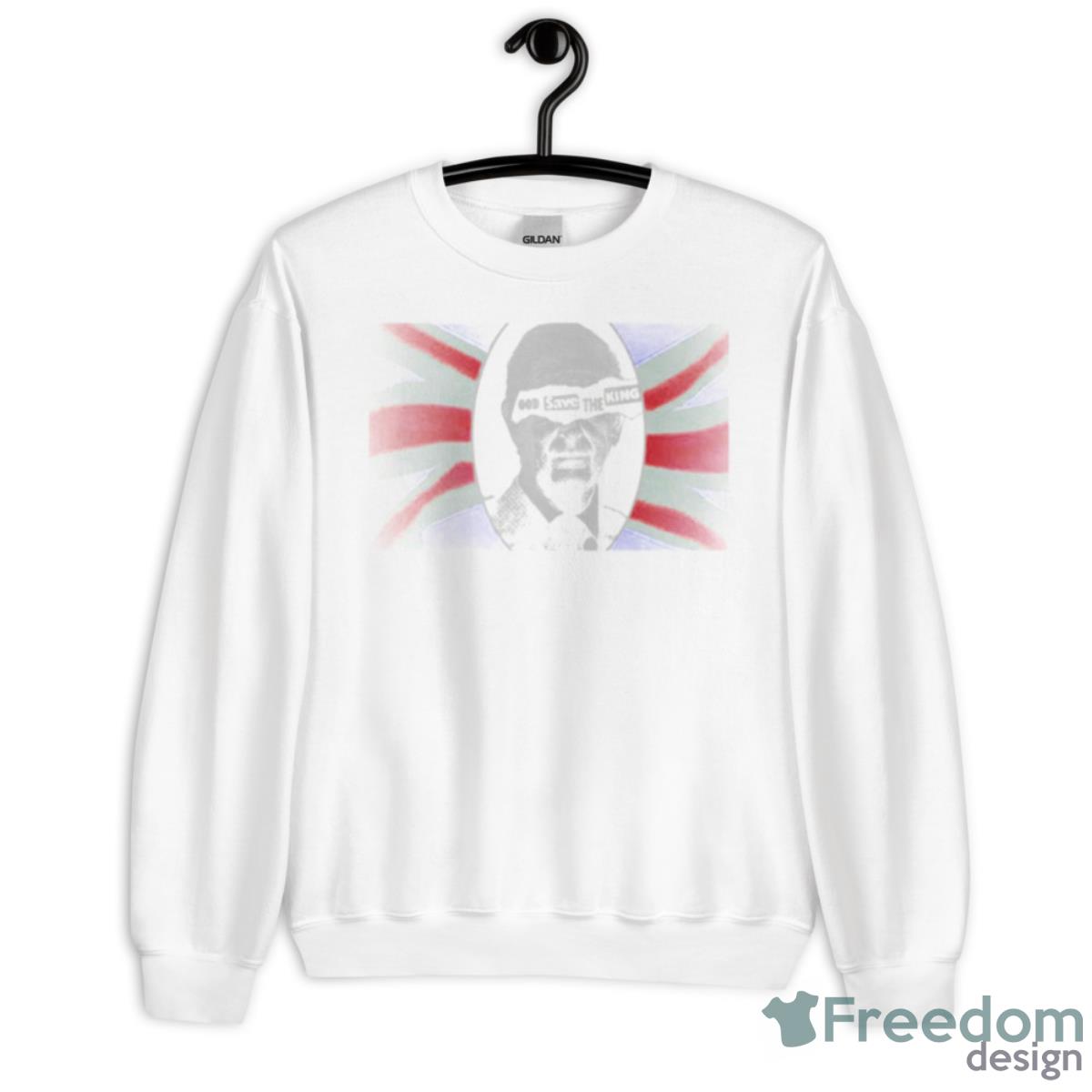 God Save The King Shirts - Unisex Heavy Blend Crewneck Sweatshirt