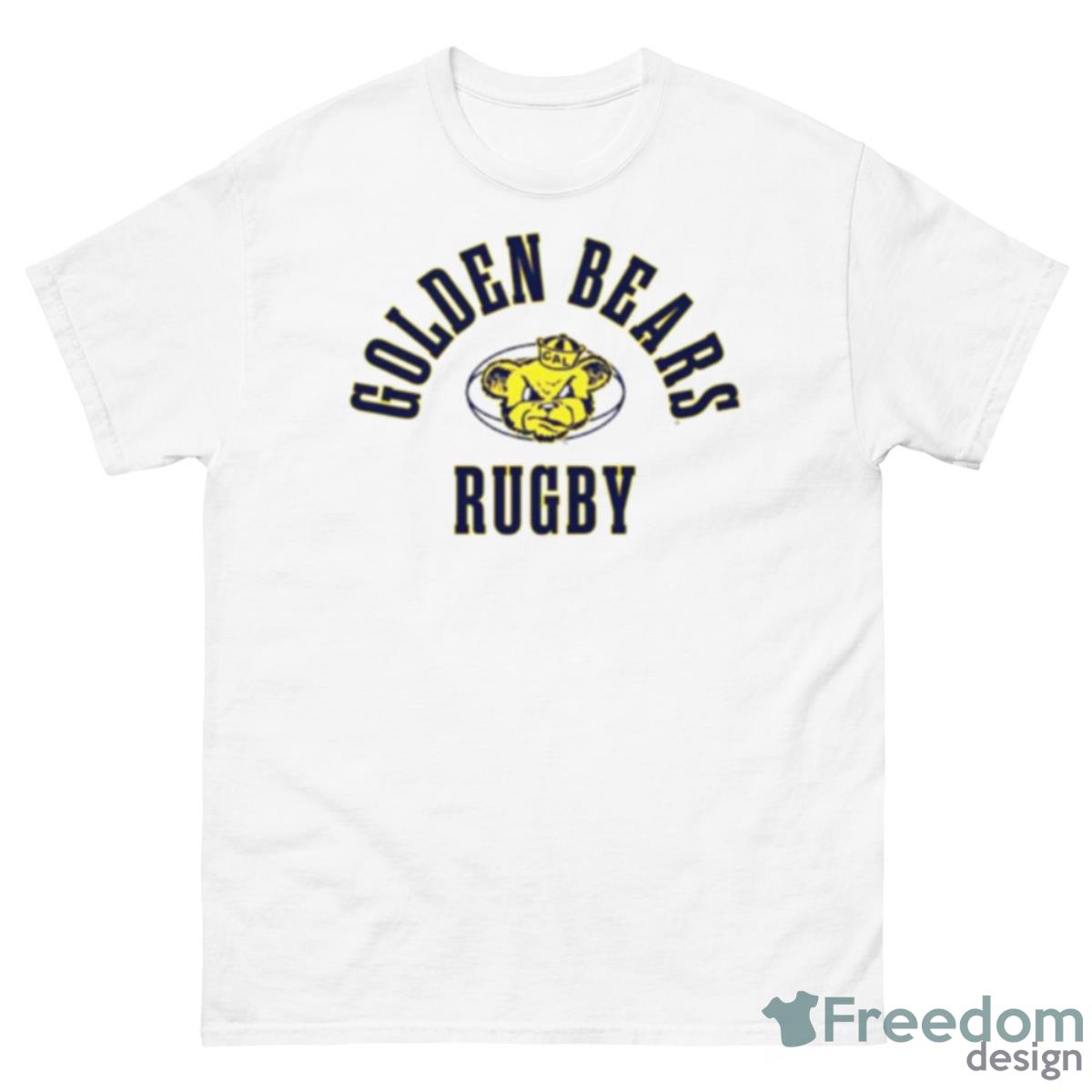 Golden Bears Rugby Ringer Shirt - 500 Men’s Classic Tee Gildan