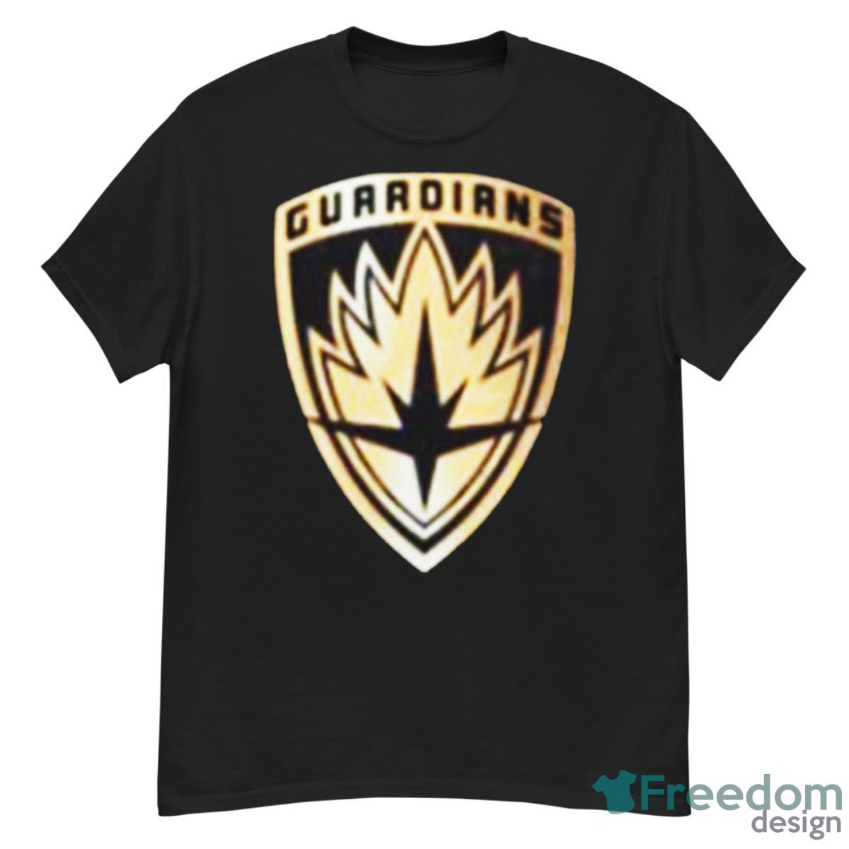 Golden Logo Guardians Of The Galaxy Shirt - G500 Men’s Classic T-Shirt