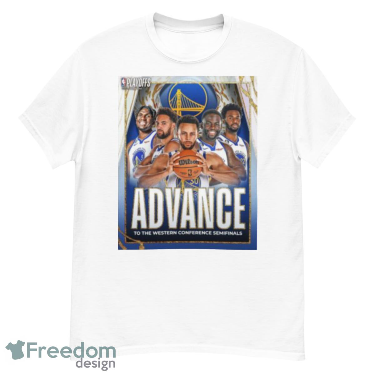 Golden State Warriors 2023 Advance To The Western Conference Semifinals Shirt - G500 Men’s Classic T-Shirt