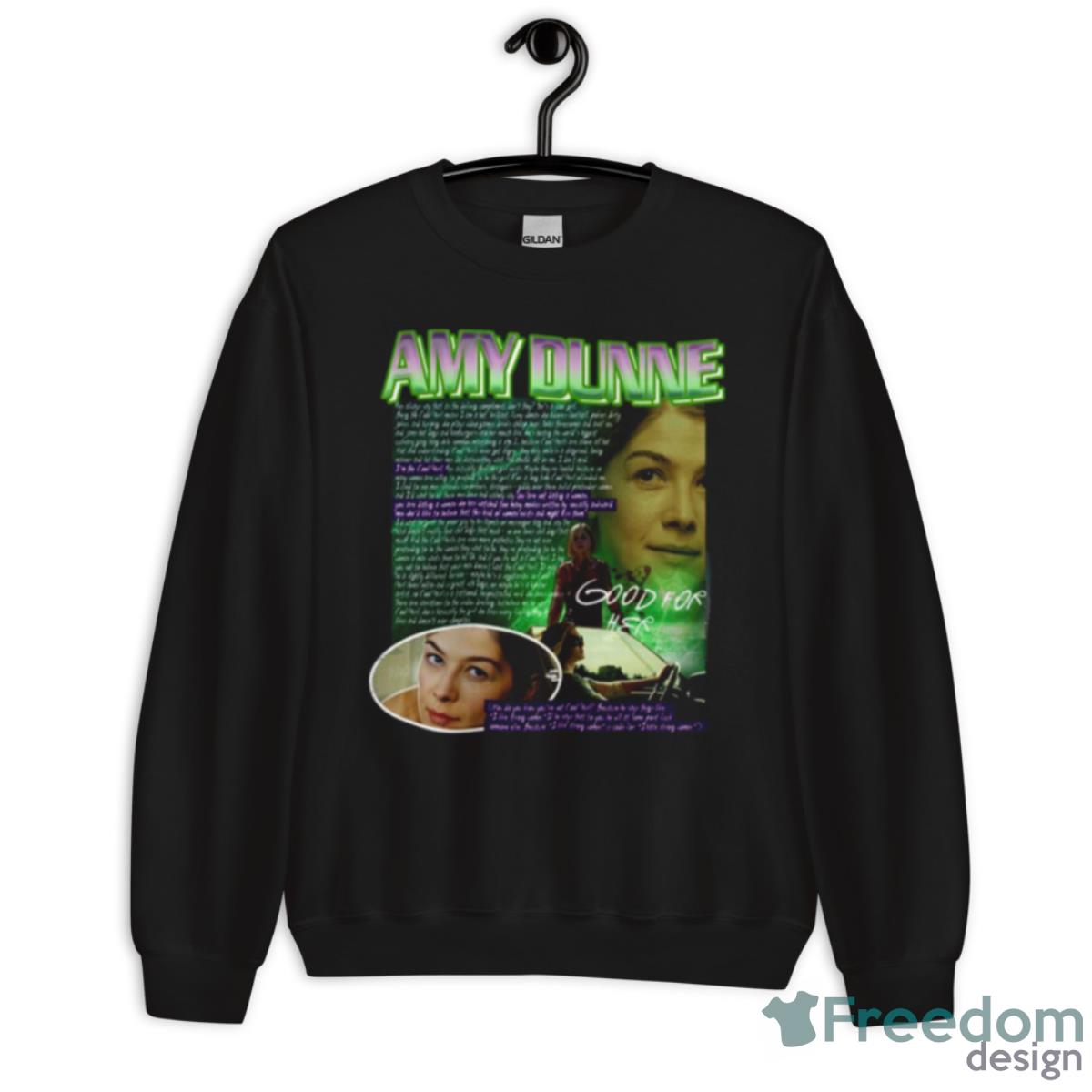 Good For Her Amy Dunne Shirt - Unisex Crewneck Sweatshirt Good For Her Amy Dunne Shirt - Unisex Crewneck Sweatshirt
