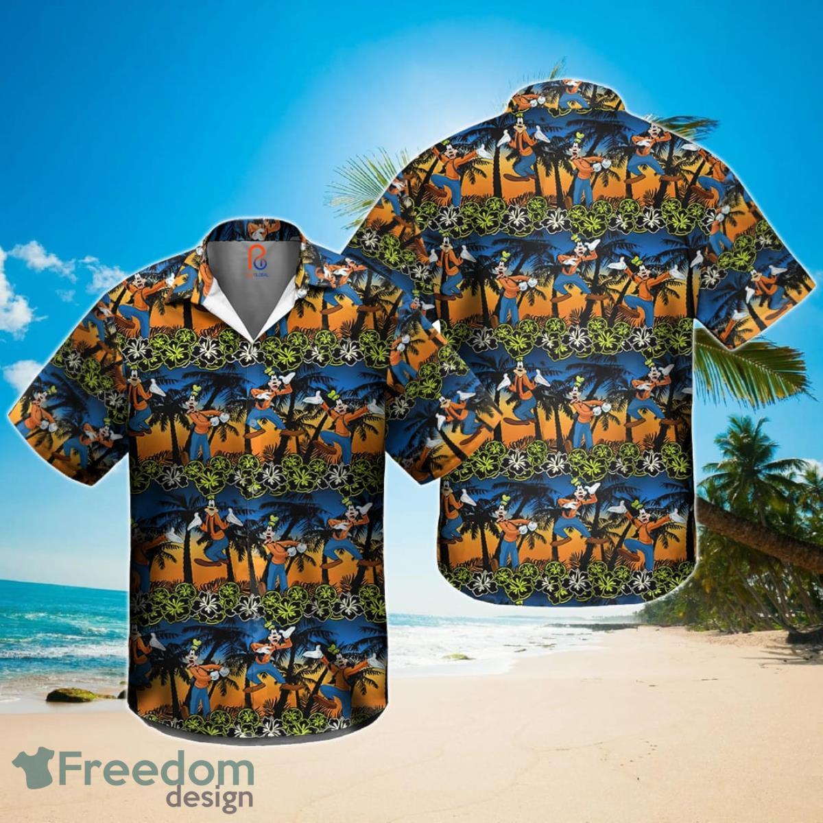 Goofy Aloha Disney Summer Hawaiian Shirt Product Photo 1