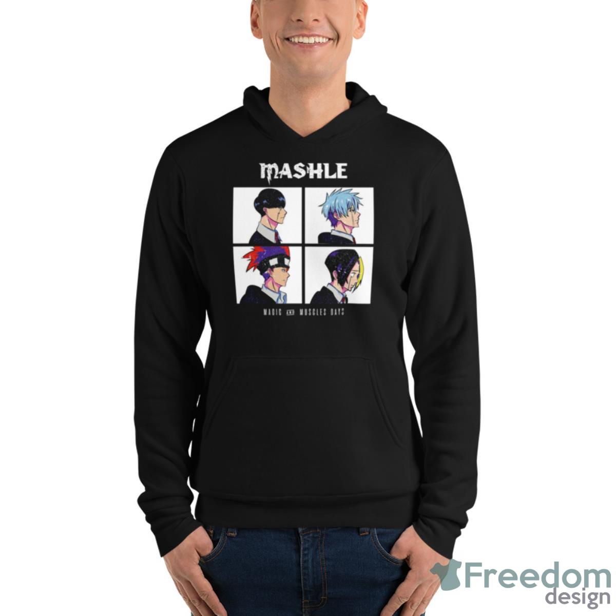 Gorillaz Mashle Magic And Muscles Days Grunge Style Shirt - Unisex Fleece Pullover Hoodie Gorillaz Mashle Magic And Muscles Days Grunge Style Shirt - Unisex Fleece Pullover Hoodie