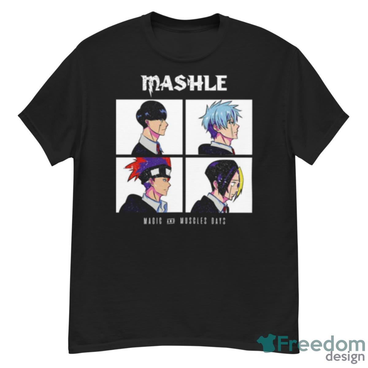 Gorillaz Mashle Magic And Muscles Days Grunge Style Shirt - G500 Men’s Classic T-Shirt