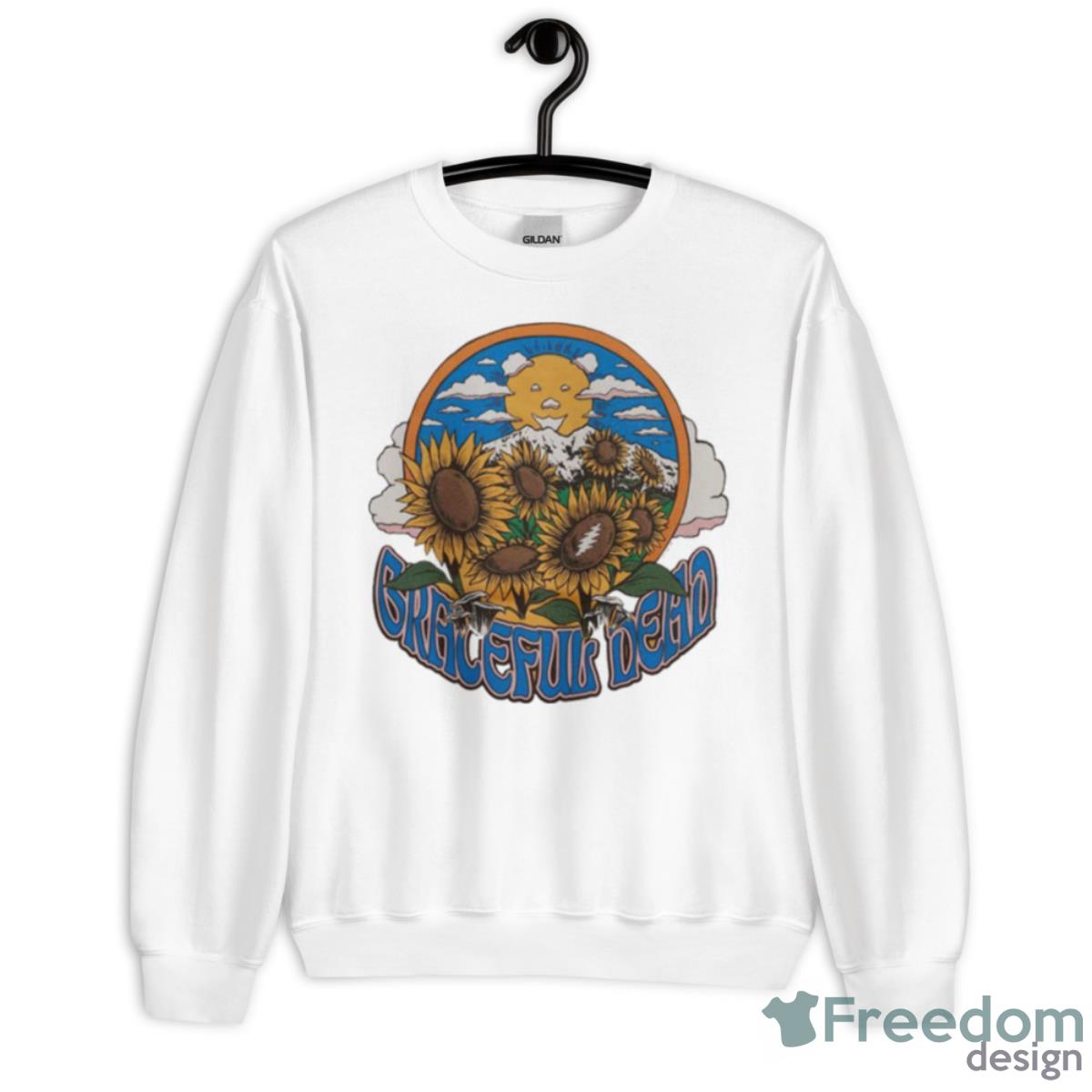 Grateful Dead Sunflowers Shirt - Unisex Heavy Blend Crewneck Sweatshirt