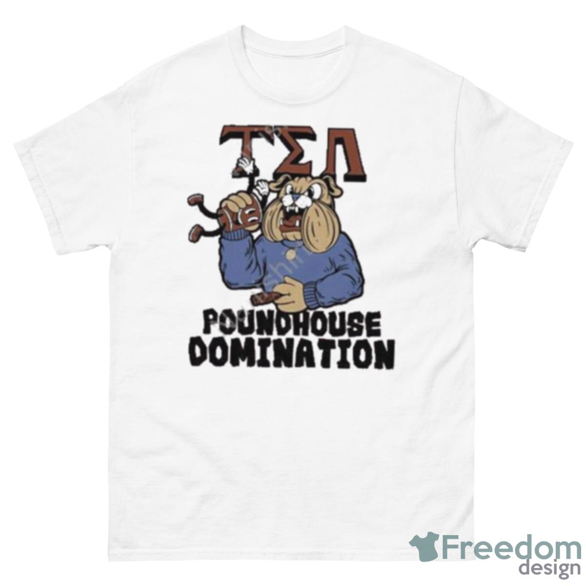 Greek Bulldog Shirt - 500 Men’s Classic Tee Gildan