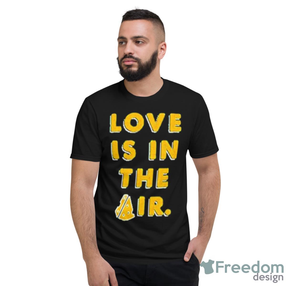 Green Bay Packers Love Is In The Air Shirt - Short Sleeve T-Shirt