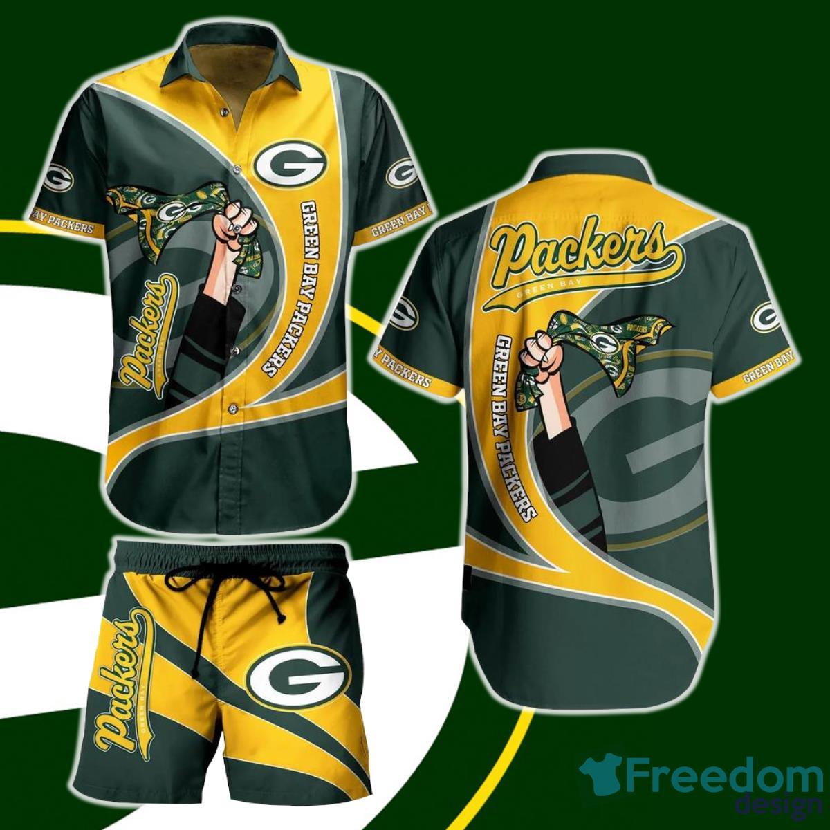 Beach Shirt Green Bay Packers Aaron Rodgers 12 And Brett Favre 4 For Fans  3D Print Personalized Hawaiian Shirt Outfit - T-shirts Low Price