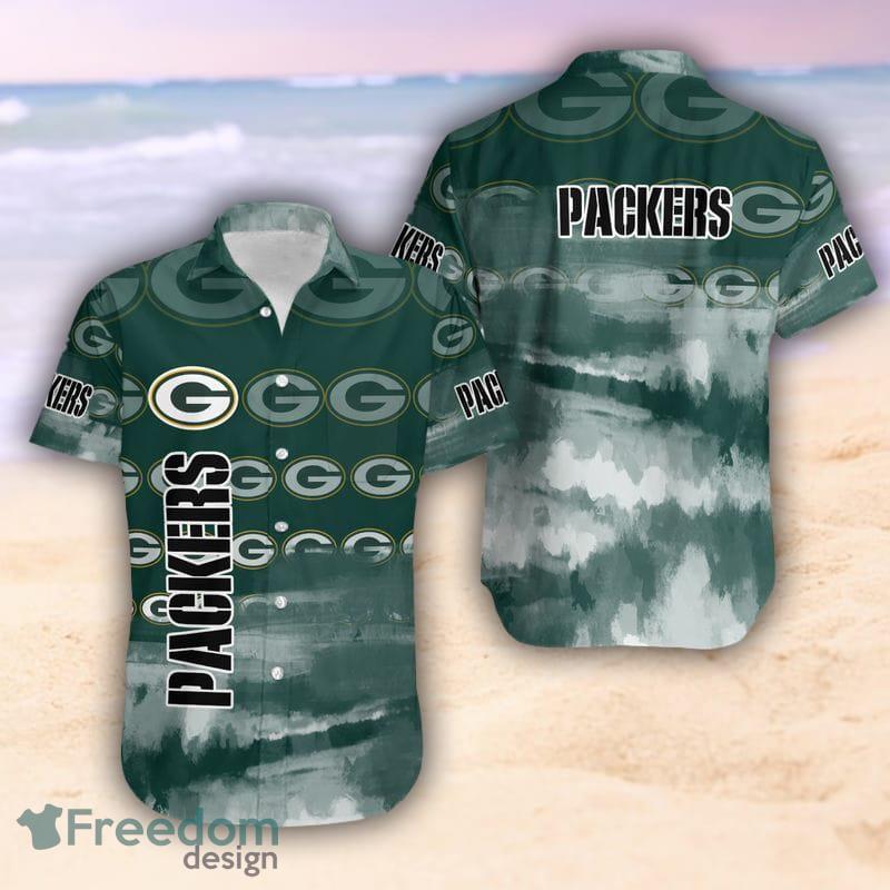 Green Bay Packers Hawaiian Shirt Pirates Aloha Button Up Shirts Retro  Vintage