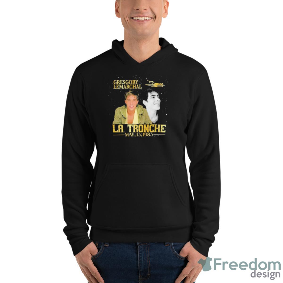 Gregory Lemarchal LA Tronche May 13 1983 Signature Shirt - Unisex Fleece Pullover Hoodie Gregory Lemarchal LA Tronche May 13 1983 Signature Shirt - Unisex Fleece Pullover Hoodie