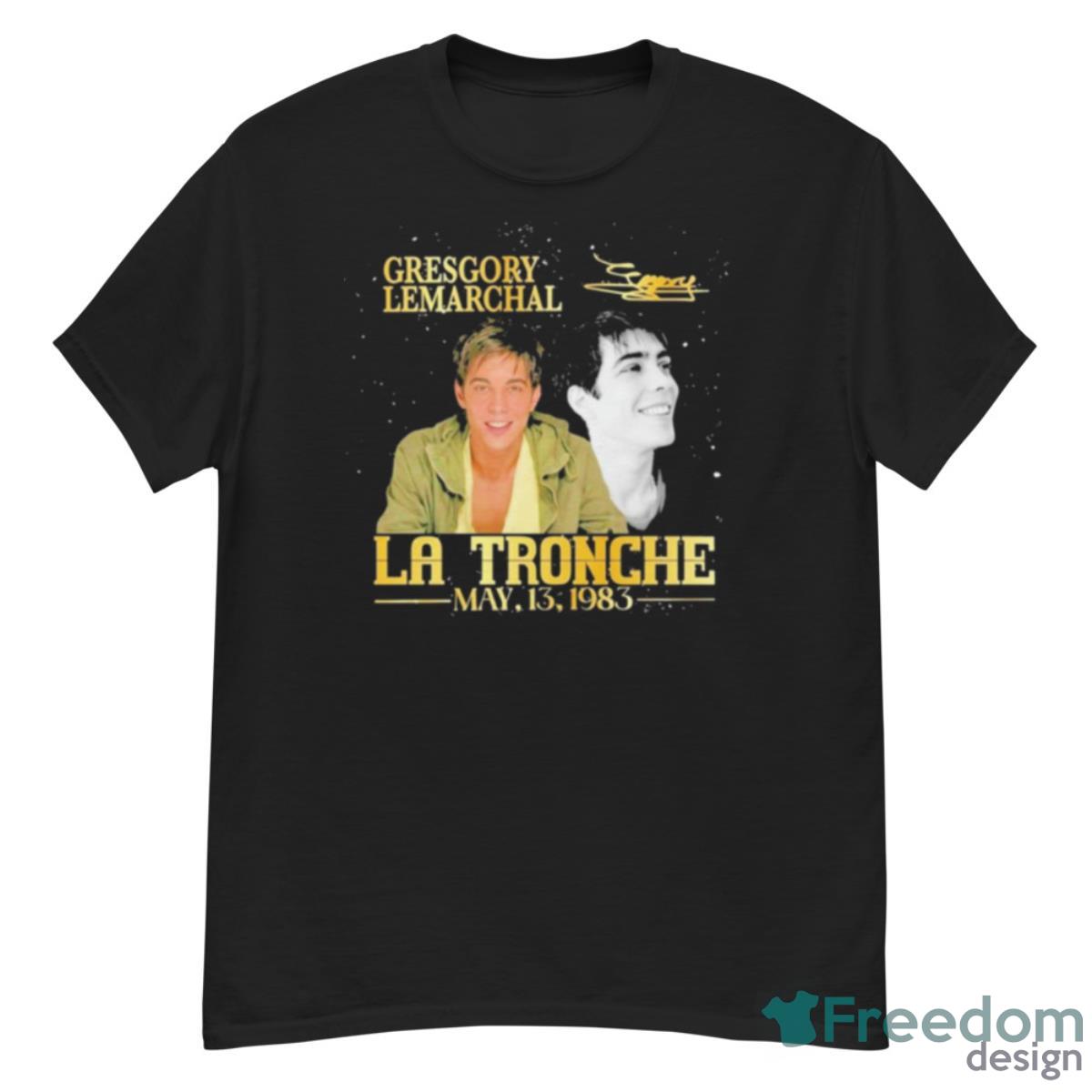 Gregory Lemarchal LA Tronche May 13 1983 Signature Shirt - G500 Men’s Classic T-Shirt