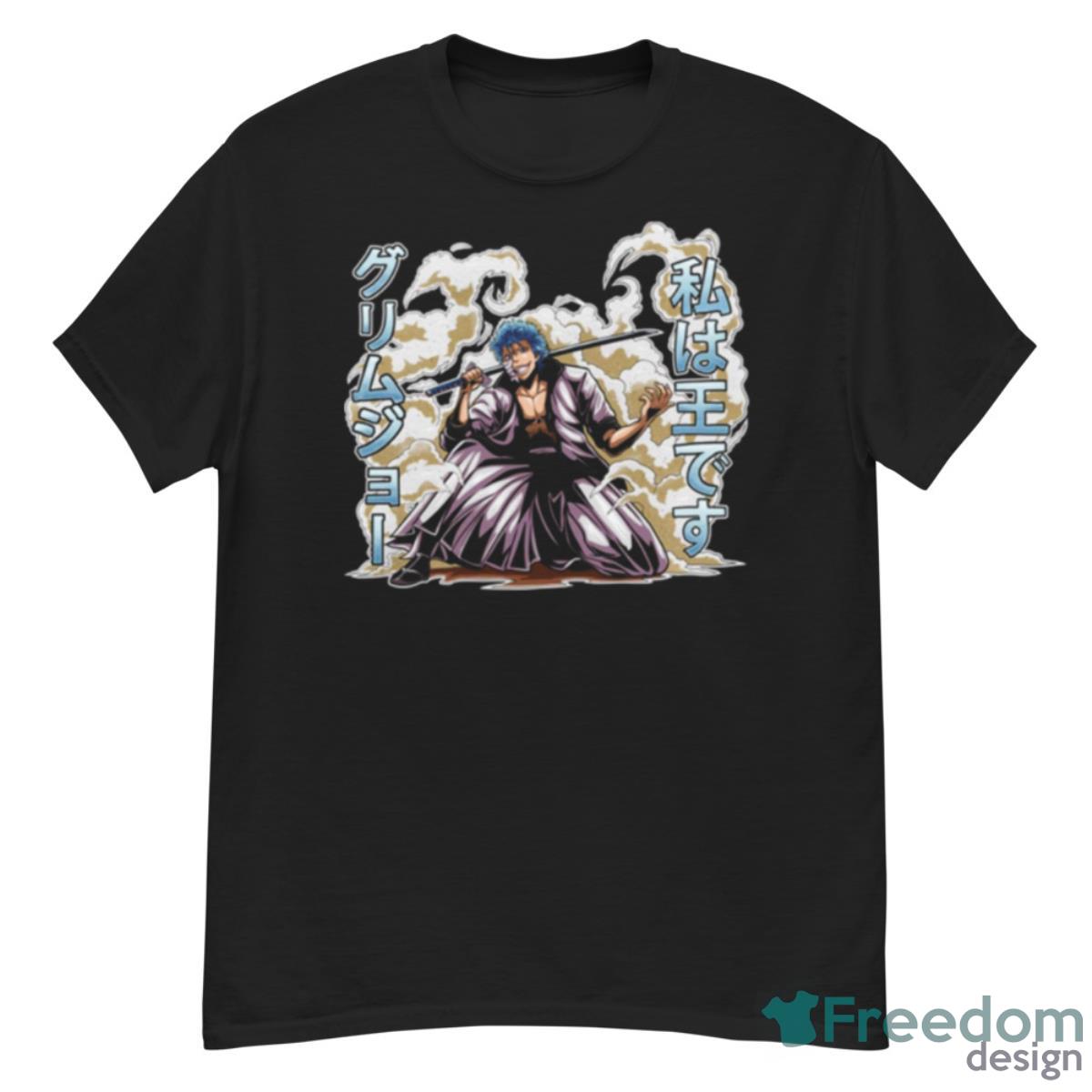 Grimmjow Slash Artwork Bleach Anime Shirt - G500 Men’s Classic T-Shirt