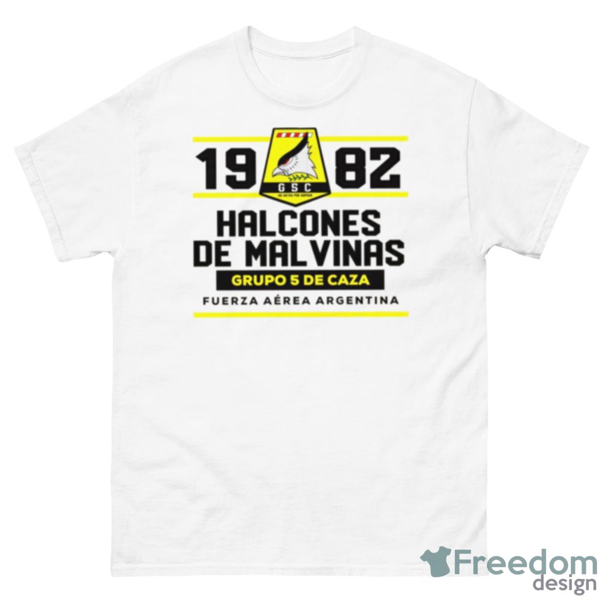 Grupo 5 De Caza 1982 Fuerza Aérea Argentina Shirt - 500 Men’s Classic Tee Gildan