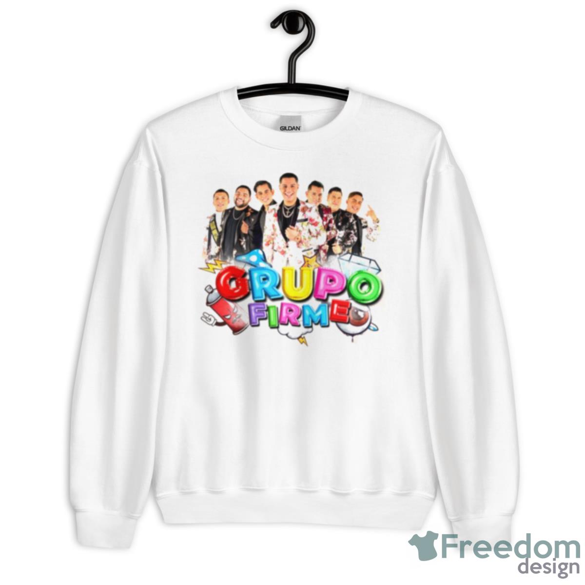 Grupo Firme G Frontera Bebe Dame Shirt - Unisex Heavy Blend Crewneck Sweatshirt