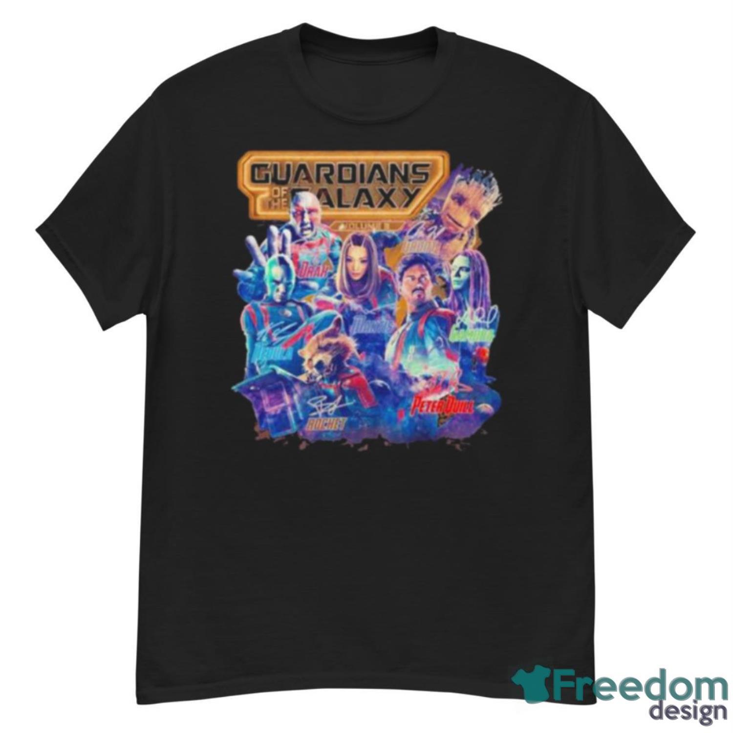 Guardians Of The Galaxy Volume 3 2023 Season Signatures Shirt - G500 Men’s Classic T-Shirt