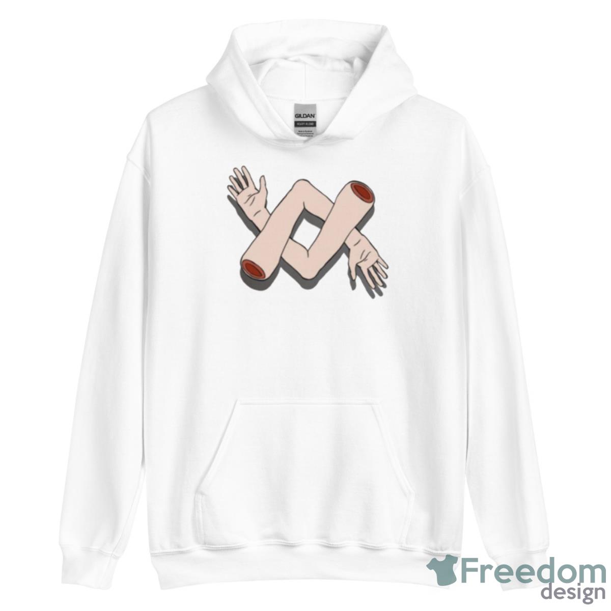 Hands Art Santa Sangre Church Symbol Shirt image Hands Art Santa Sangre Church Symbol Shirt - Unisex Heavy Blend Hooded Sweatshirt