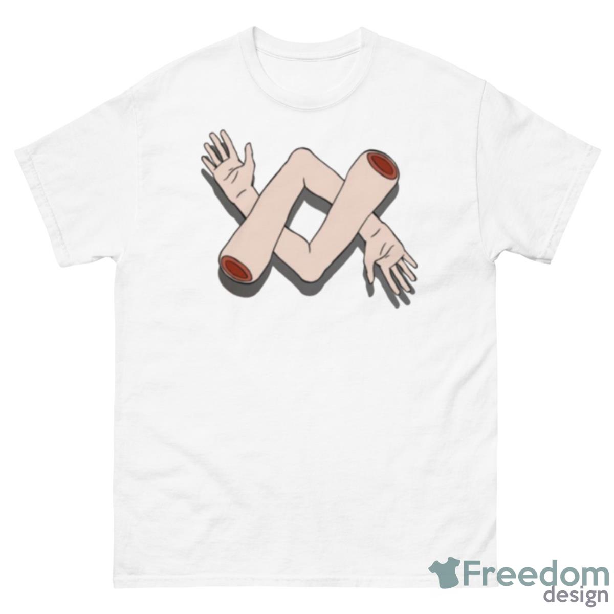 Hands Art Santa Sangre Church Symbol Shirt - 500 Men’s Classic Tee Gildan