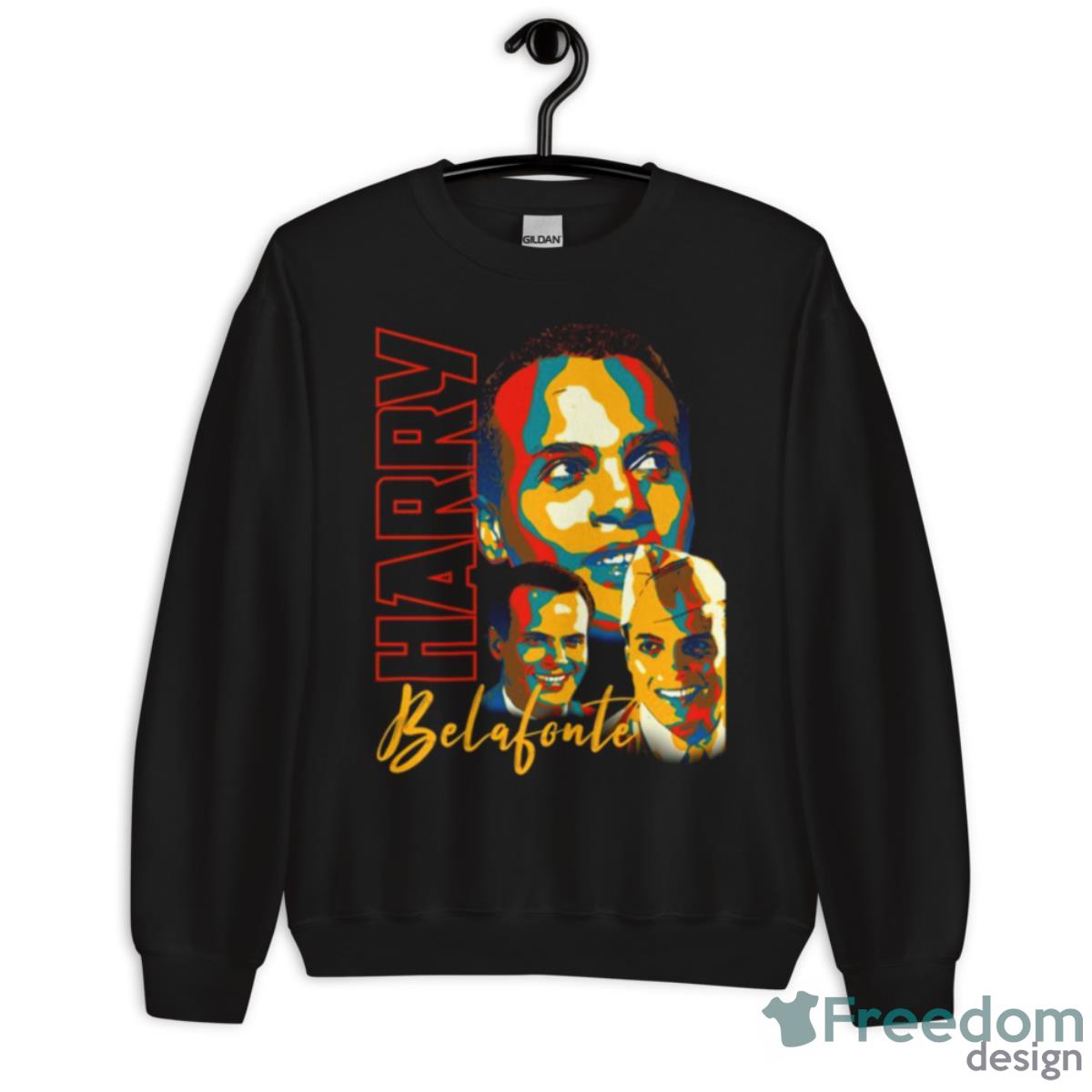 Harry Belafonte Tribute Black History Graphic Shirt - Unisex Crewneck Sweatshirt Harry Belafonte Tribute Black History Graphic Shirt - Unisex Crewneck Sweatshirt