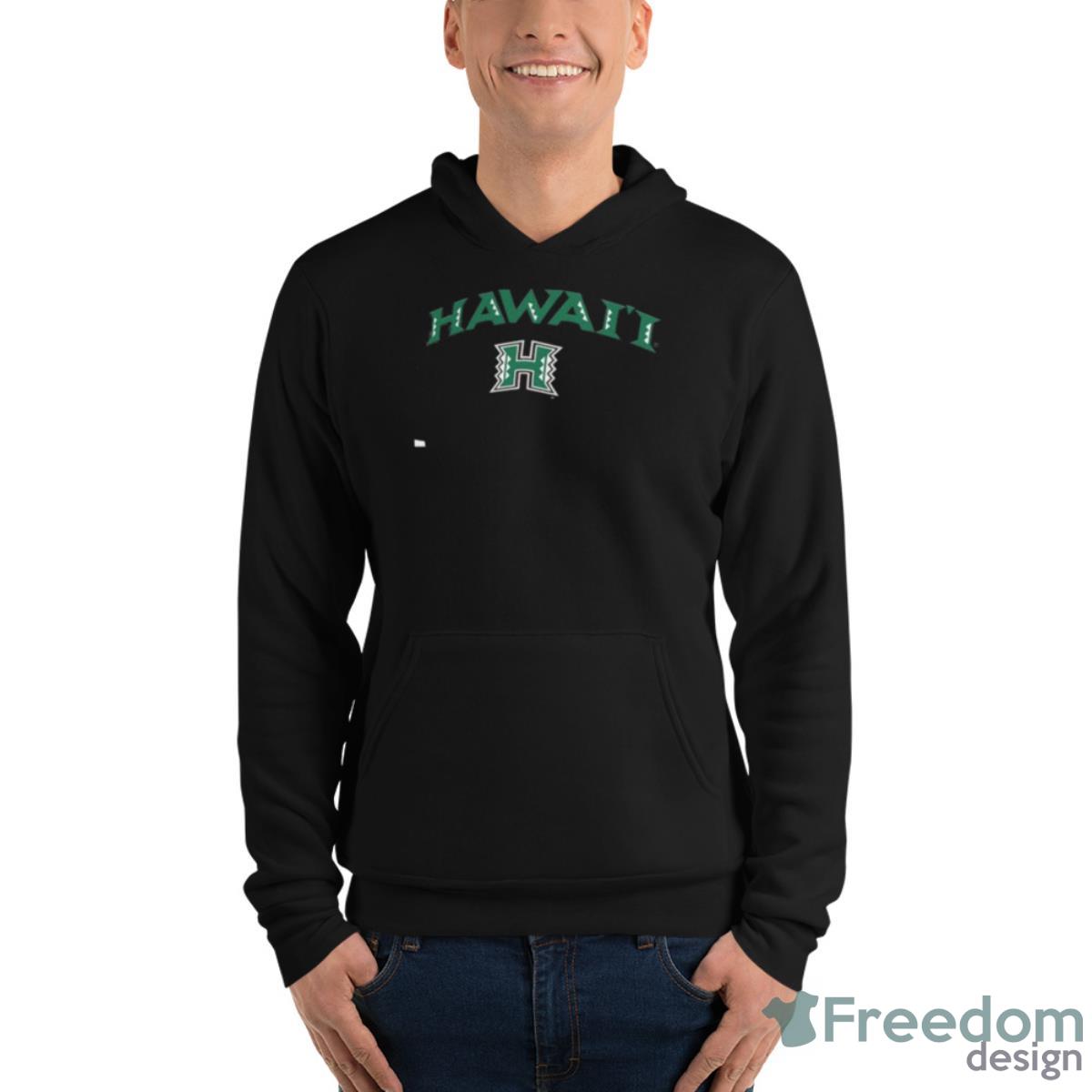 Hawaii Warriors Campus T Shirt - Unisex Fleece Pullover Hoodie Hawaii Warriors Campus T Shirt - Unisex Fleece Pullover Hoodie