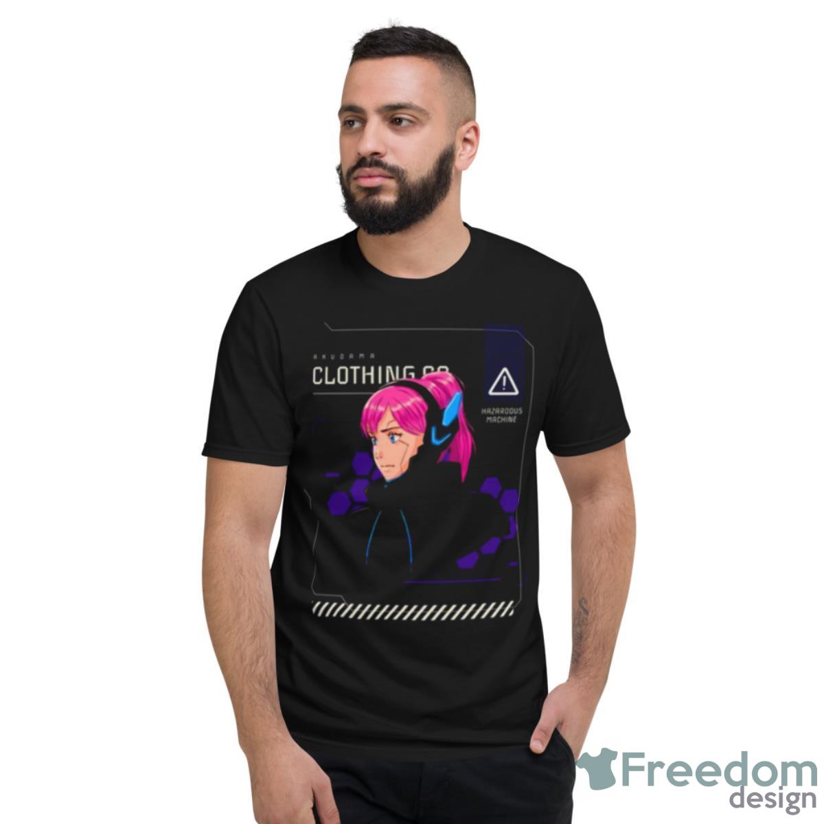 Hazardous Android Anime Akudama Clothing Co Shirt - Short Sleeve T-Shirt