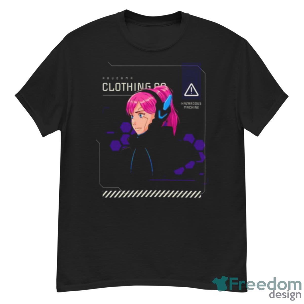 Hazardous Android Anime Akudama Clothing Co Shirt - G500 Men’s Classic T-Shirt