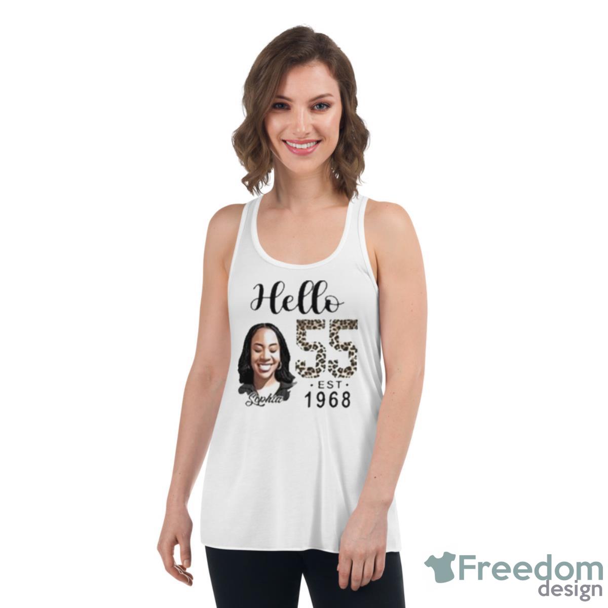 Hello 55 Est 1968 Sophia Shirt image Hello 55 Est 1968 Sophia Shirt