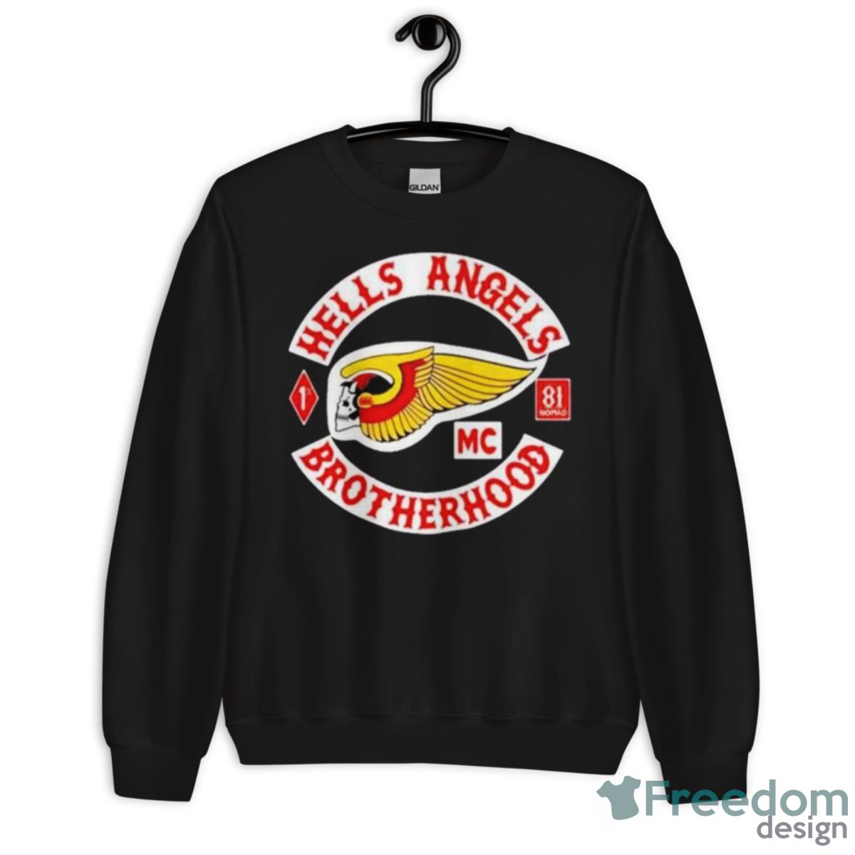 Hells Angels Brotherhood Shirt - Unisex Crewneck Sweatshirt Hells Angels Brotherhood Shirt - Unisex Crewneck Sweatshirt