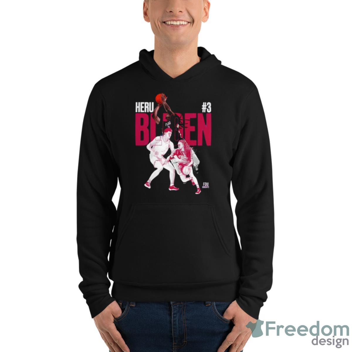 Heru Bligen FAU NCAA Basketball Shirt - Unisex Fleece Pullover Hoodie Heru Bligen FAU NCAA Basketball Shirt - Unisex Fleece Pullover Hoodie