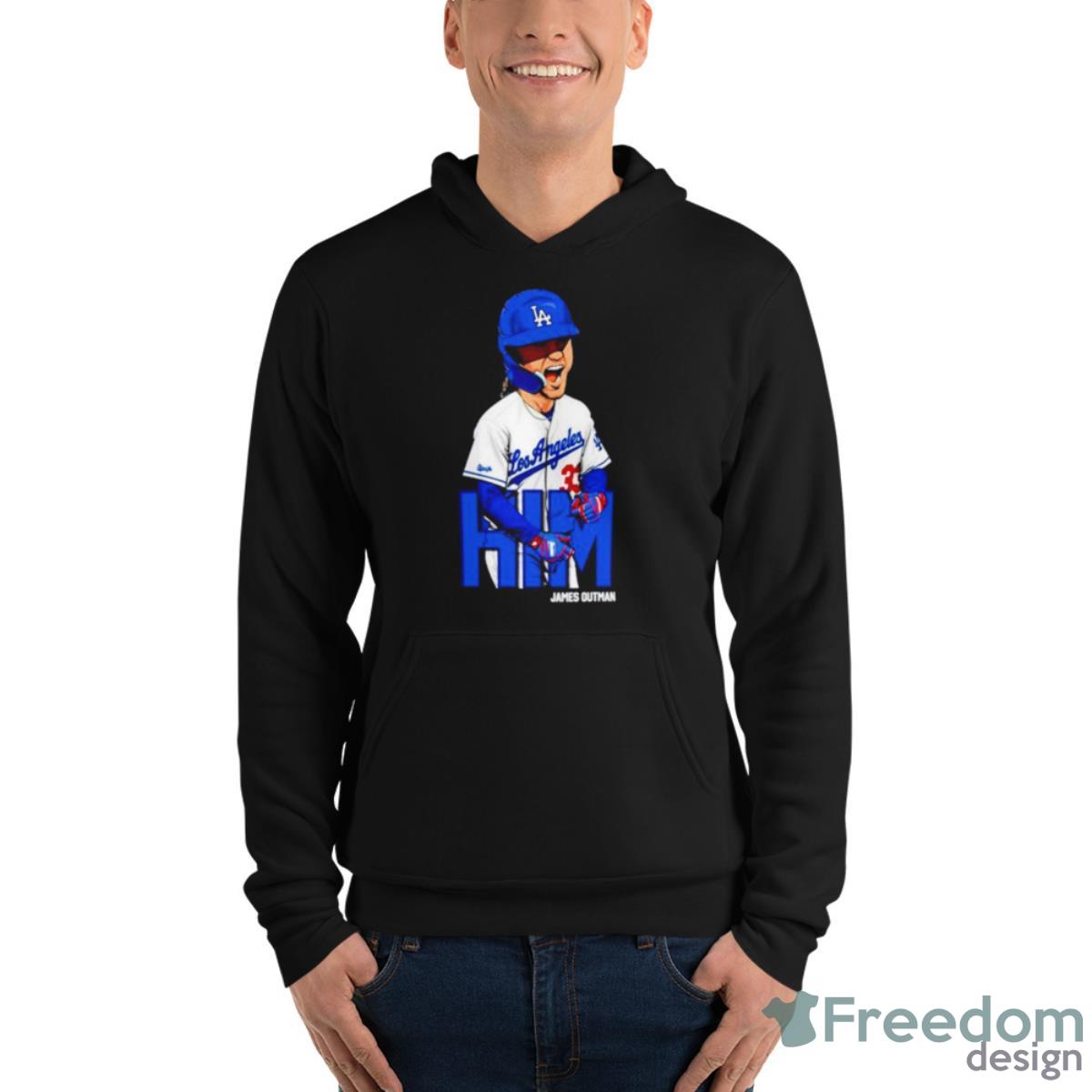 Him James Outman Los Angeles Dodgers Shirt - Freedomdesign
