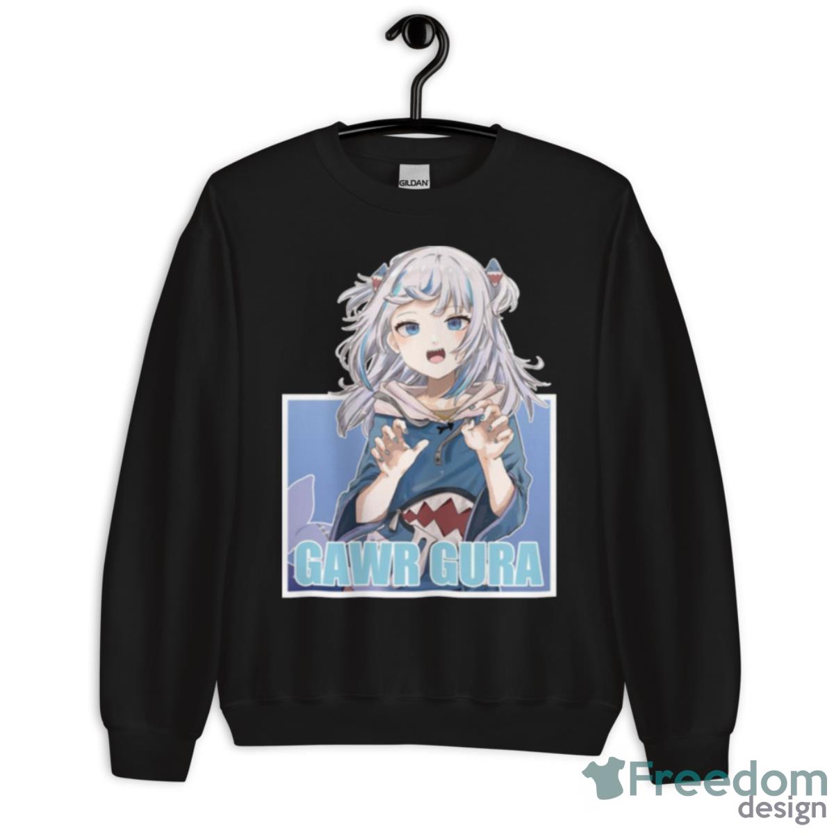 Hololiveen Gawr Graphic Gura Hololive Shirt - Unisex Crewneck Sweatshirt Hololiveen Gawr Graphic Gura Hololive Shirt - Unisex Crewneck Sweatshirt