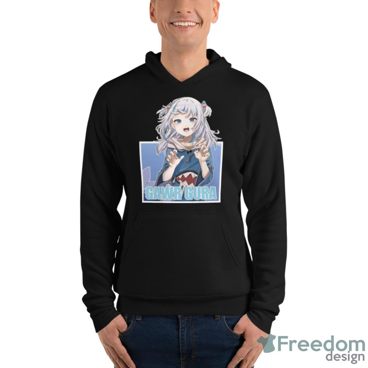 Hololiveen Gawr Graphic Gura Hololive Shirt image Hololiveen Gawr Graphic Gura Hololive Shirt - Unisex Fleece Pullover Hoodie