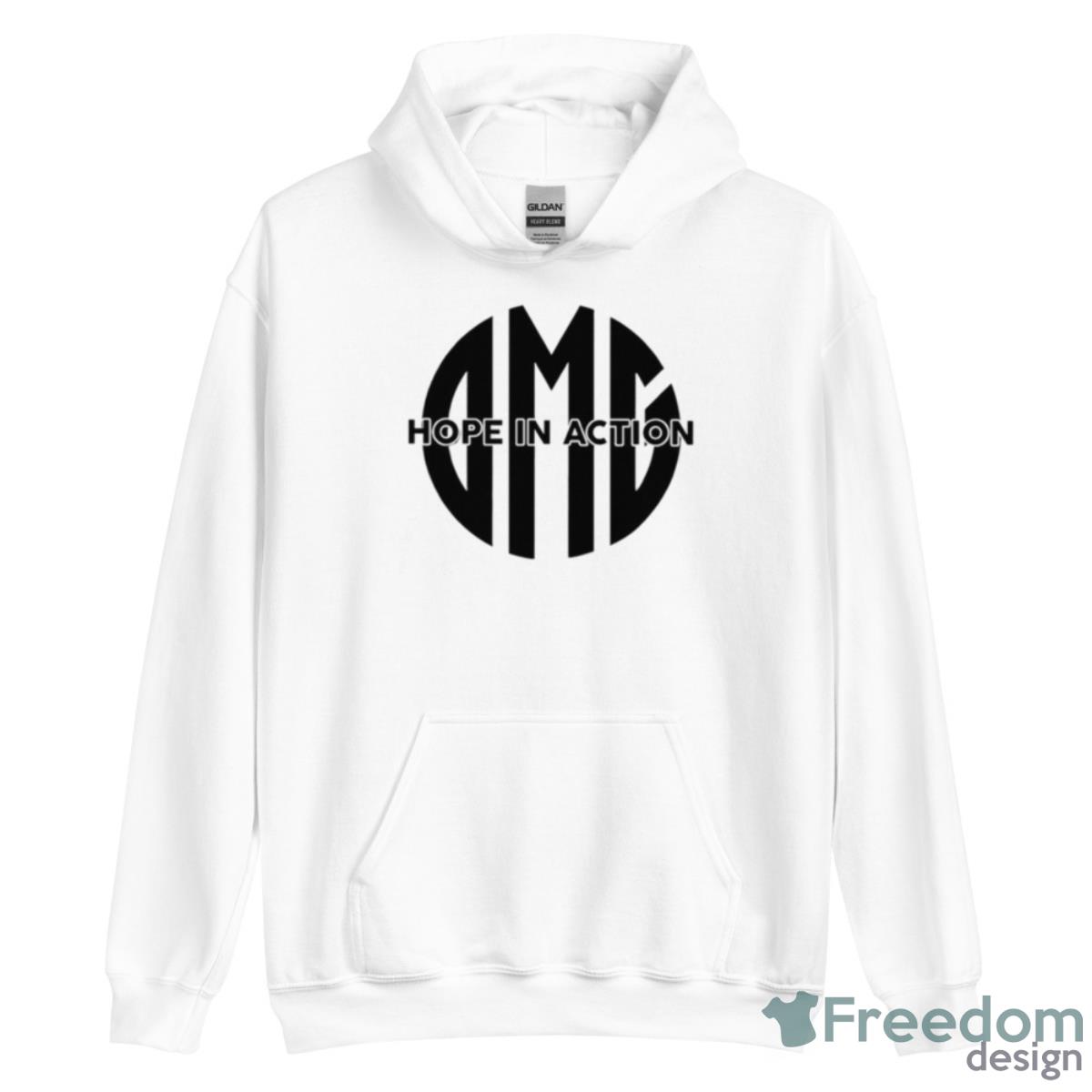 Hope In Action T Shirt - Unisex Heavy Blend Hooded Sweatshirt Hope In Action T Shirt - Unisex Heavy Blend Hooded Sweatshirt
