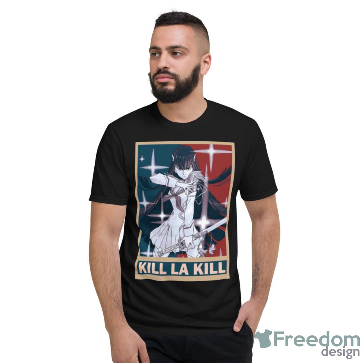 Hope Style Satsuki Kiryuin Kill La Kill Kiru Ra Kiru Vintage Vector Anime Shirt - Short Sleeve T-Shirt