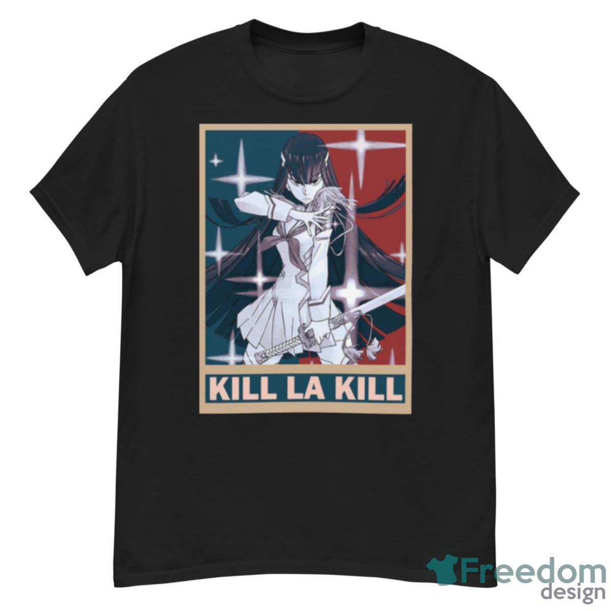 Hope Style Satsuki Kiryuin Kill La Kill Kiru Ra Kiru Vintage Vector Anime Shirt - G500 Men’s Classic T-Shirt